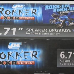2014 and up Harley J&M Rokker HCRK-6712TW-XXR