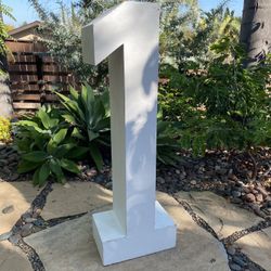 4ft Tall Birthday Number Sign