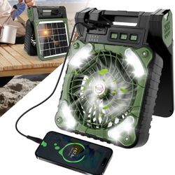 Solar Battery Operated Fan(brand New)