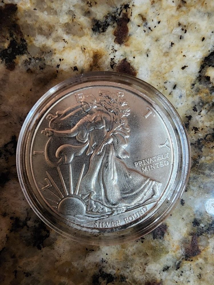 1 Oz Pure Silver Coin
