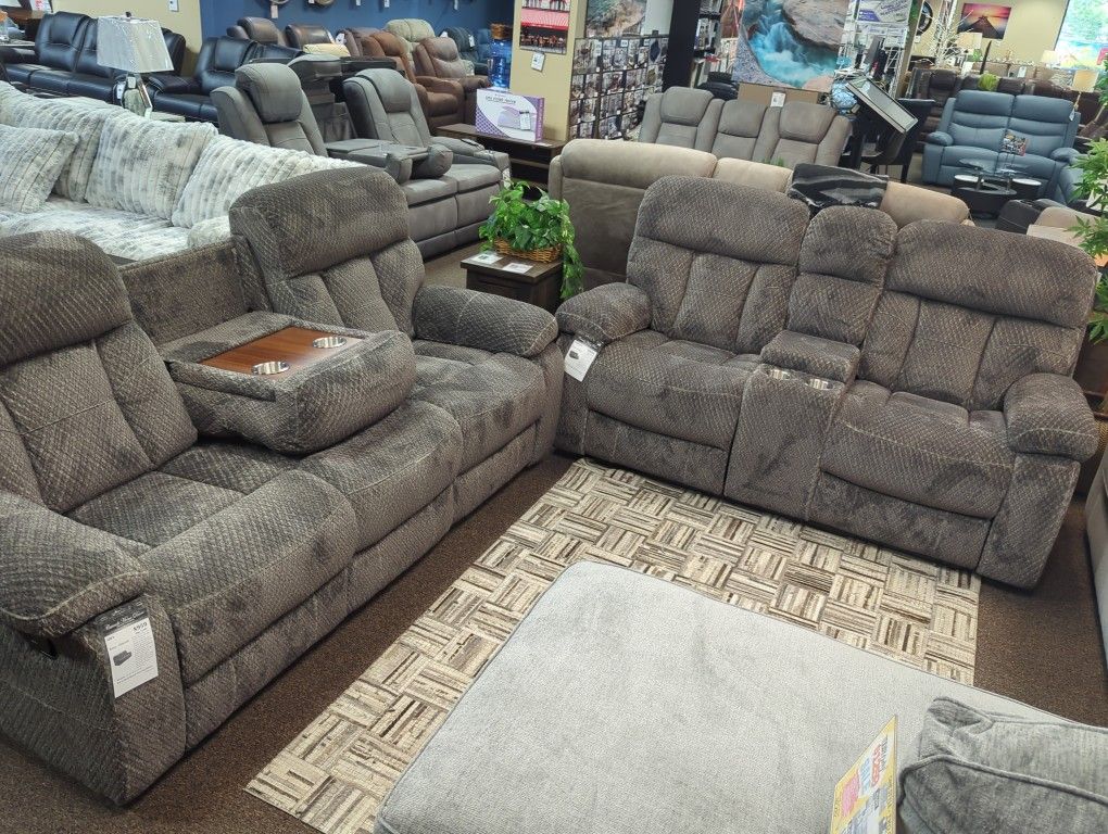 SOFA AND LOVESEAT RECLINING NEW