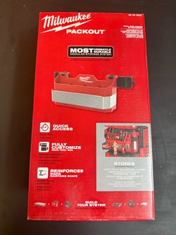Milwaukee Packout Caddy Tool Box Rack Attachment 48-22-8602