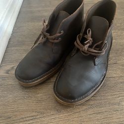Clarks Leather Shoes Size 8.5 Men