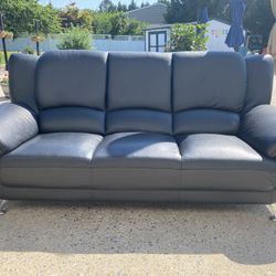 2 Leather Couches 