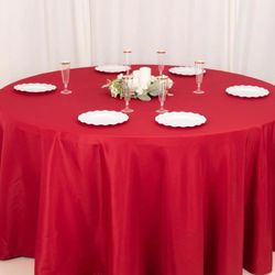 Polyester Round Tablecloths