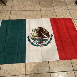 Mexico 5 by 3 Ft flag