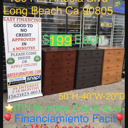 CHEST 6 Drawers In Any Color New jumbo -SIZE-38W-20D-50H