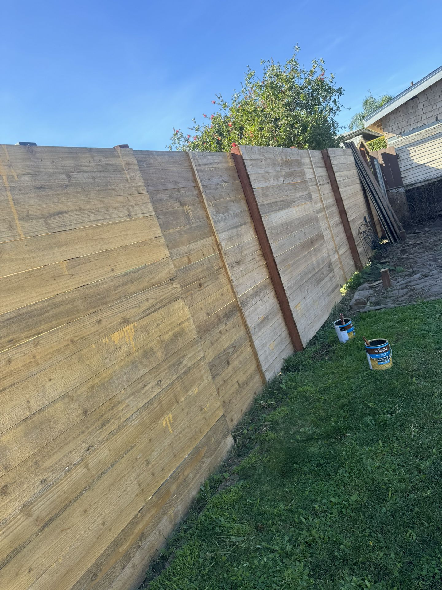 Lumber Fence