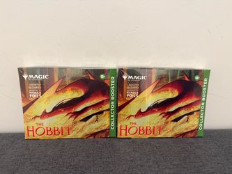 Magic: The Gathering The Hobbit Collector Booster Box x2