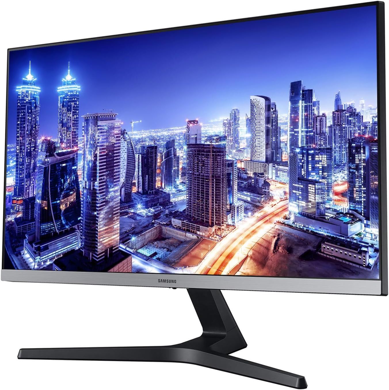 SAMSUNG UR55 28-inch 2160P 4K UHD Borderless IPS LCD ViewFinity Monitor, 2-Pack Bundle with, DisplayPort, HDMI, USB (U28R550UQN)