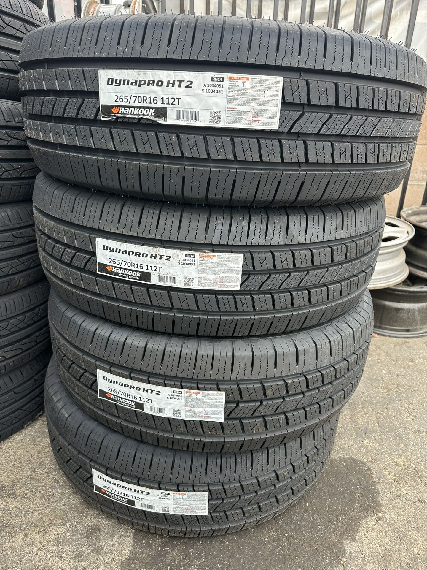 265/70R16 HANKOOK DYNAPRO HT2