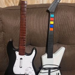 Xbox 360  Rockband Guitars 