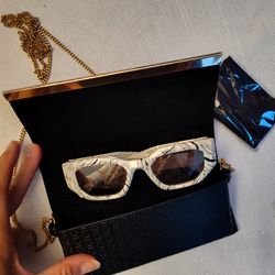 Philipp Plein Marbled Blink Blaze SPP066M Sunglasses