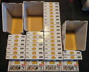 35-Total Funko STAR WARS Bitty Pop 4-packs