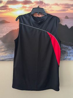 Boys/L/ 12-14/Black Training Muscle Tee/Used