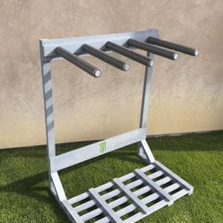 Surfboard Rack storage snowboard wakeboardd paddle board Fit 8 board  fin less. Solid wood.