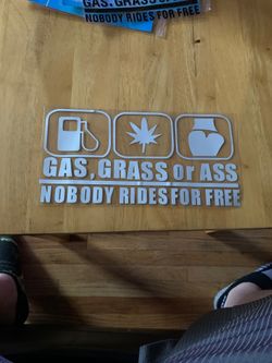 Ew bumper or window decals