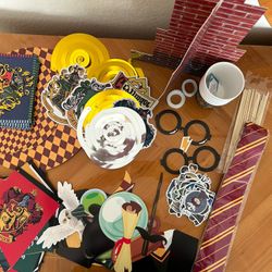 Harry Potter Birthday Party Supplies  & Harry Potter Tie 