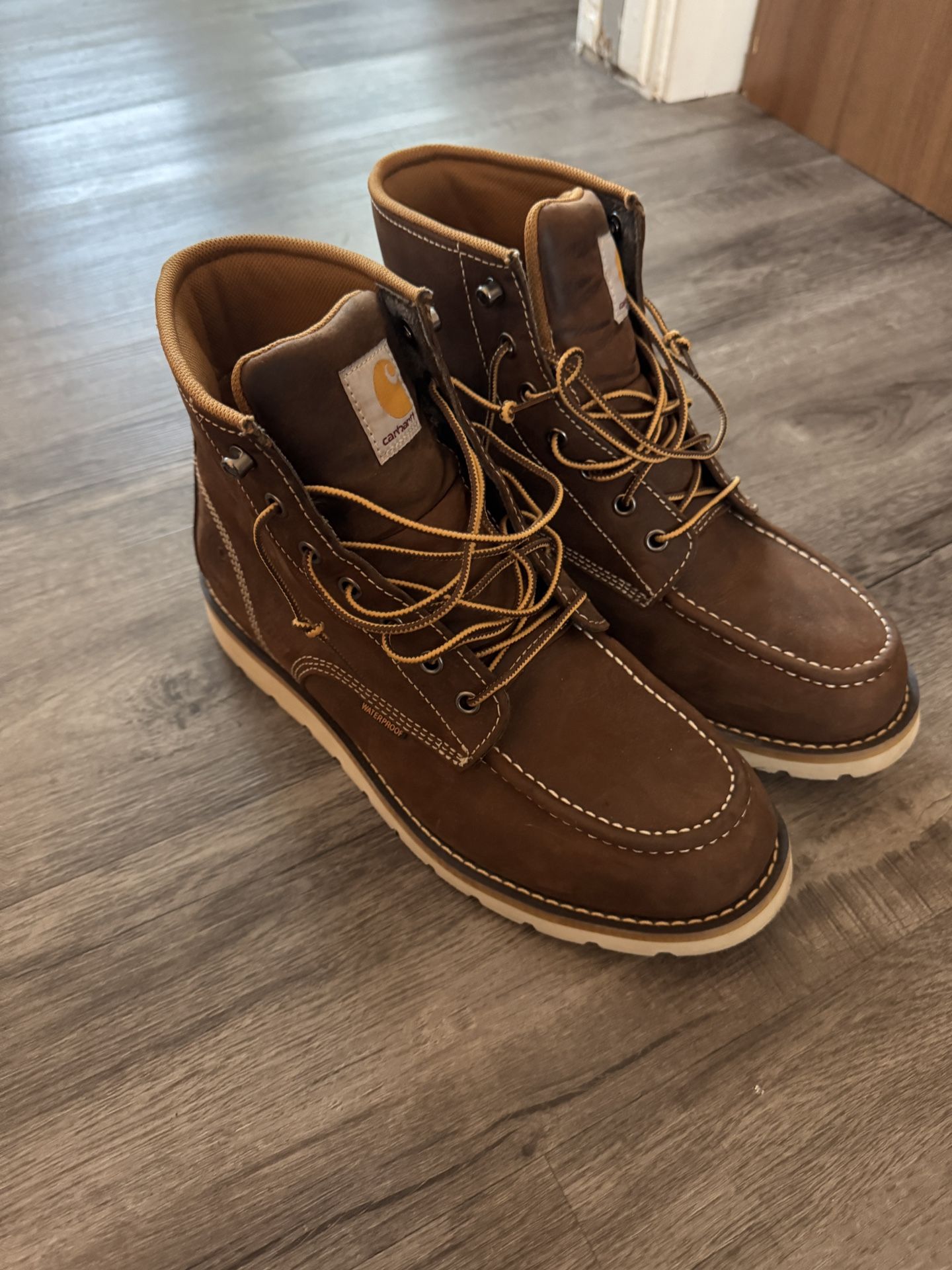 Carhartt Steel Toe Work Boots – Size 9 (Lightly Used)
