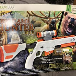 NEW Xbox 360 big game hunter 2012 $40, PICKUP INMAN SC or can ship 
