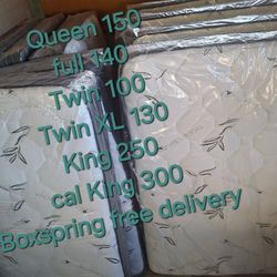 Mattress Pilow Top New 