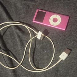 Pink Ipod Nano 