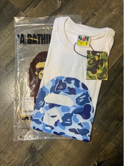 blue bape t-shirt