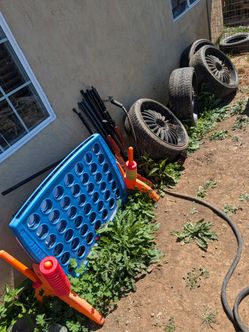 Garage Sale Vallejo Rims, Outdoor Furniture,speaker, etc