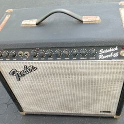 Fender Sidekick 65 Reverb Amp Amplifier 