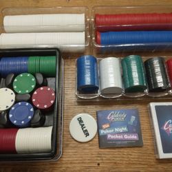 ***NEW*** CLAY POKER CHIPS & Accessories
