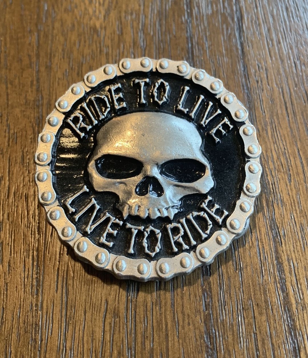 Monster Belt Buckles by Mobtown Chicago Vampire Skull & Chain Biker Metal Buckle