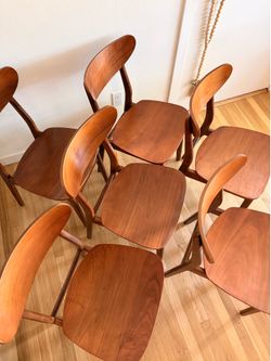West Elm Classic Cafe Dining Chairs - Set of 6