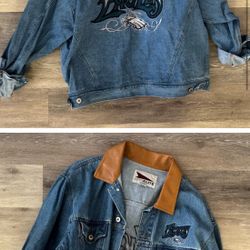 Vintage Eagles Denim Jacket 