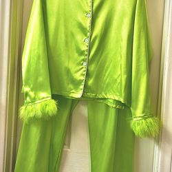 Green Grinch Jammies