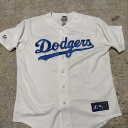 Rare Vintage Majestic Los Angeles Dodgers Kershaw Jersey Men’s Size Large, Not Ohtani, Betts, Freeman, Yamamoto, Sasaki 