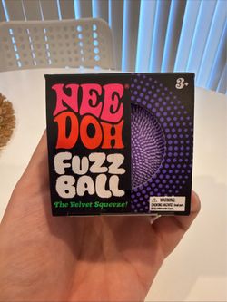 Purple Fuzzy Needoh Brand New