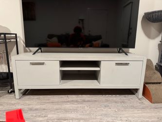 White TV Stand