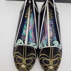 Star Wars Darth Vader Irregular Choice Flats Size 5.5