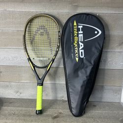 Head Intelligence i.s10 Tennis Racquet Racket 4 1/4" Grip Racquet & Case 115sq"
