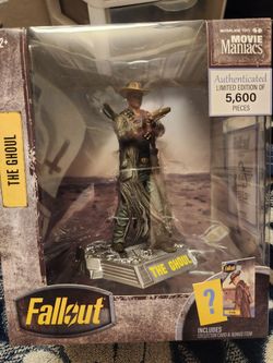 McFarlane Toys Fallout Movie Maniacs The Ghoul Limited Edition Figure Brand new