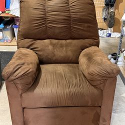 Brown Rocking Recliner - Excellent Condition