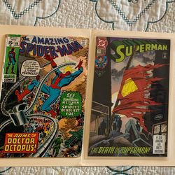 Marvel X DC Vintage Comics Lot Of 4