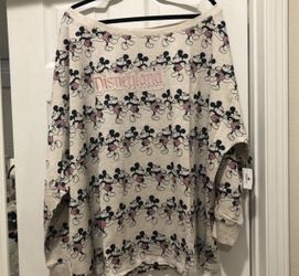 NWT Disneyland mickey mouse shirt top 3X Size 3X Material: 65% polyester, 35% rayon