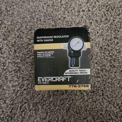 Ever craft Diaphragm Regulator With Gauge