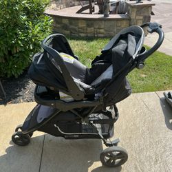 Baby Trends EZ Ride Plus Car Seat and Stroller