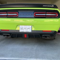 Dodge Challenger Wide body diffuser