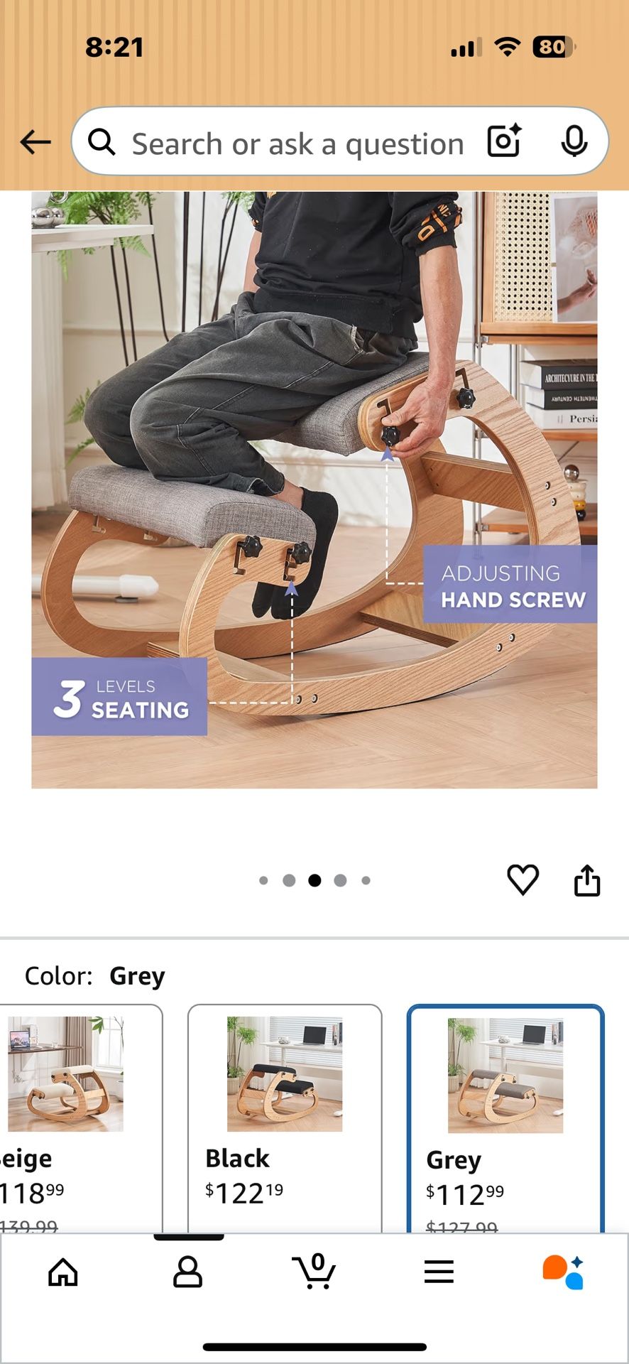 Ergonomic Kneeling Chair