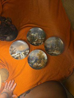 Furstenberg 1988 Collectable Plates (4)
