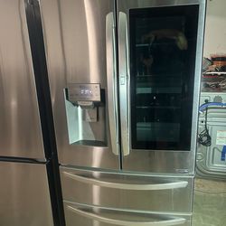 French Doors Refrigerator 36”