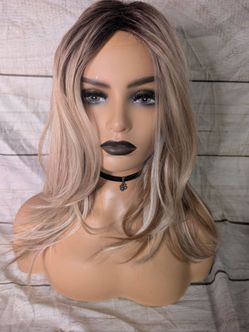 Blonde Ombre synthetic